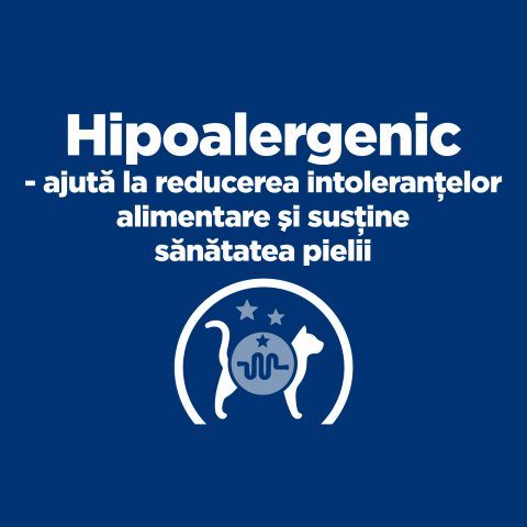 3kg Hill's PD Feline D/D Duck & Pea, hrană uscată dietă veterinară pentru pisici cu probleme dermatologice [6]