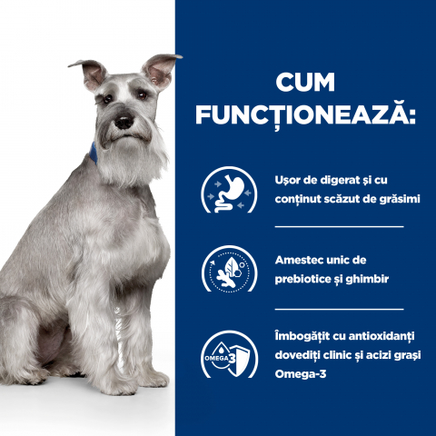 4 kg Hill's PD Canine I/D Low Fat, hrană uscată dietă vetrinară pentru câini cu probleme digestive [4]