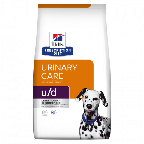 HILLS PD - 4kg Hill's PD Canine U/D, hrană uscată dietă veterinară pentru câini cu probleme urinare