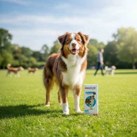 Bravecto 20 - 40 kg, serviciu veterinar deparazitare externă pentru câini cu greutatea  între 20-40 kg [1]