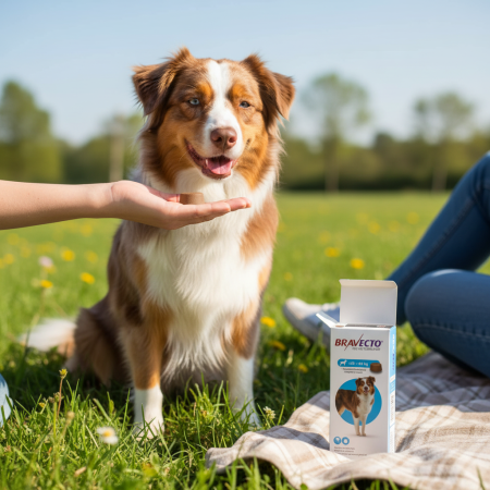 RIDICARE PERSONALA - Bravecto 20 - 40 kg, serviciu veterinar deparazitare externă pentru câini cu greutatea  între 20-40 kg