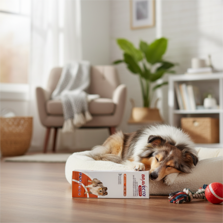 NOUTATI - Bravecto TriUNO 100 mg câini 5–10 kg – antiparazitar intern și extern