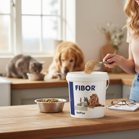 Fibor 500g supliment digestiv cu fibre pentru câini și pisici [1]