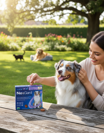 RIDICARE PERSONALA - 3 Tablete Nexgard Spectra Dog L (15-30kg) - preventie antiparazitara externă pentru câini