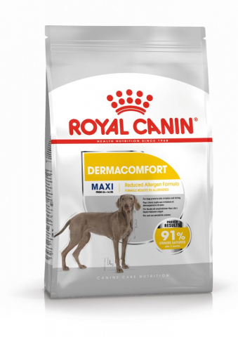 Pentru Câini - Royal Canin Maxi Dermacomfort hrana uscata caine pentru prevenirea iritatiilor pielii, 12 kg