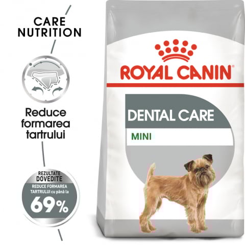 Royal Canin Mini Dental Care Adult hrana uscata caine pentru reducerea formarii tartrului, 1 kg [5]
