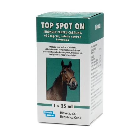 Top Spot-On Stronger for Horses 25 ml, antiparazitar cai pentru căpușe, țânțari și tăuni [3]