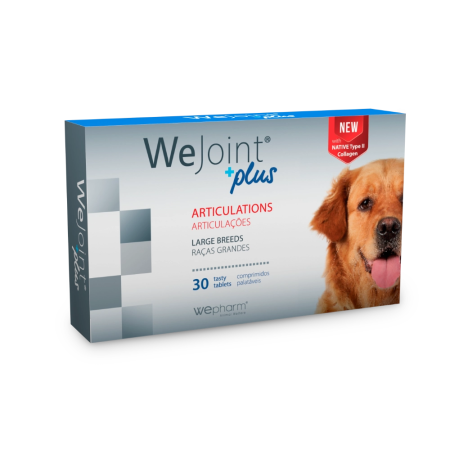 NOUTATI - WeJoint Plus Pentru Caini de Talie Mare, cutie cu 30 comprimate