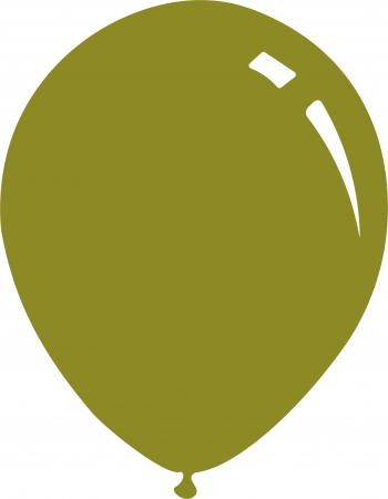 Baloane latex - PASTEL - Pastel Olive
