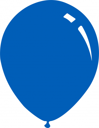 Baloane latex - PASTEL - Pastel Royal Blue