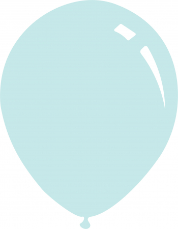 Baloane latex - PASTEL - Pastel Sky Blue