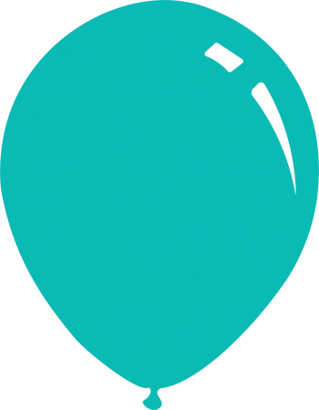 Baloane latex - PASTEL - Pastel Tiffany Blue