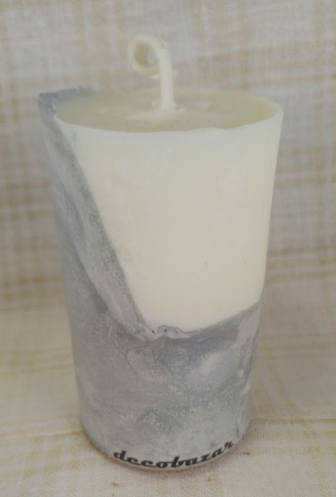 Lumanare parfumata imbracata in ceramica colorata [8]