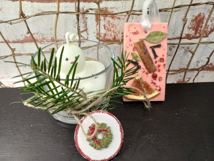 Lumanare parfumata  'Melting Snowman' [3]
