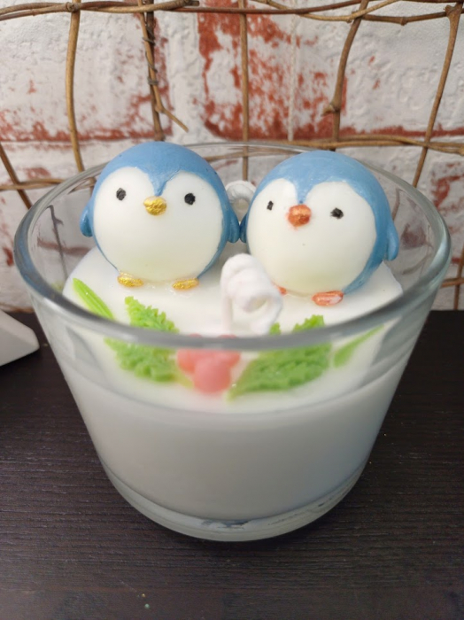Lumanare parfumata - pinguini - [6]