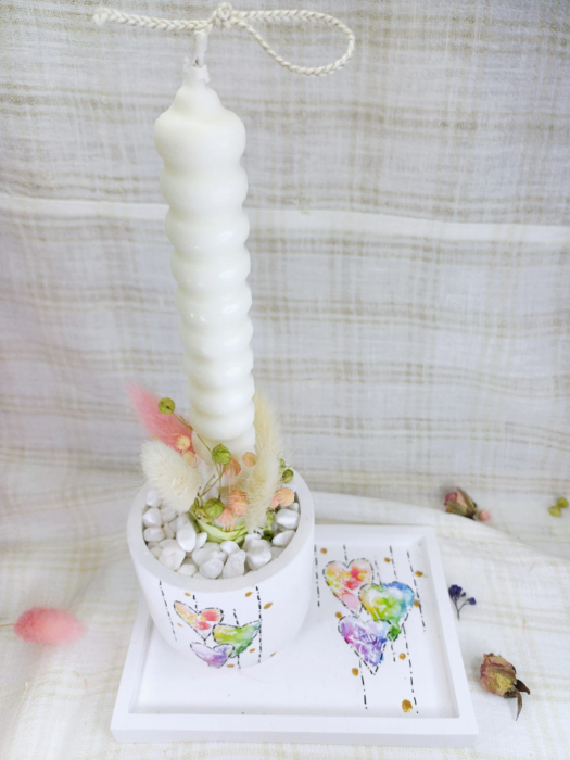 Set decorativ  "inimioare colorate" [3]