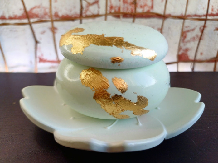 Set  "Macaron" verde menta [26]