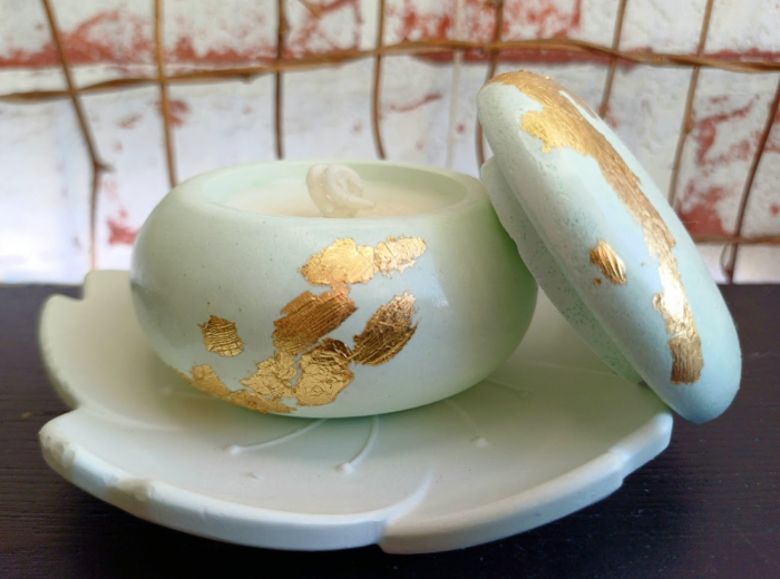 Set  "Macaron" verde menta [3]