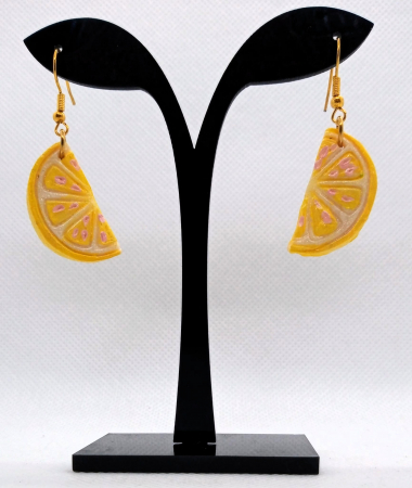 Bijuterii handmade - Cercei feliute de lamai