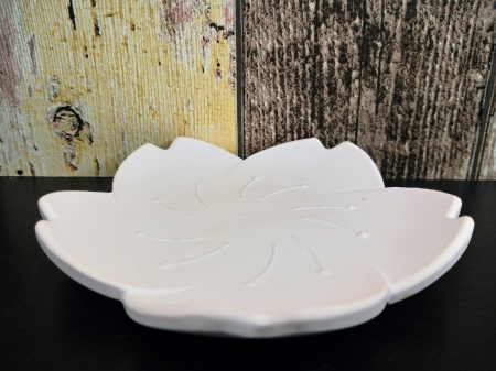 Suport in forma de floare din ceramica handmade [1]