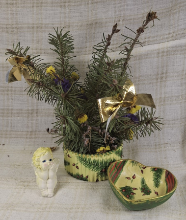 Lumanari decorative / 'turnate' - Set decorativ de Craciun