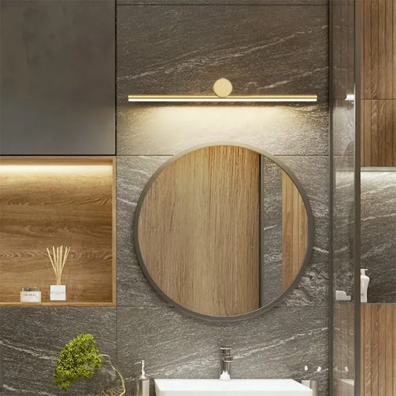 Aplică de baie LED pentru oglindă culoare aurie lungime 40 cm model APP1344-W Gold [4]