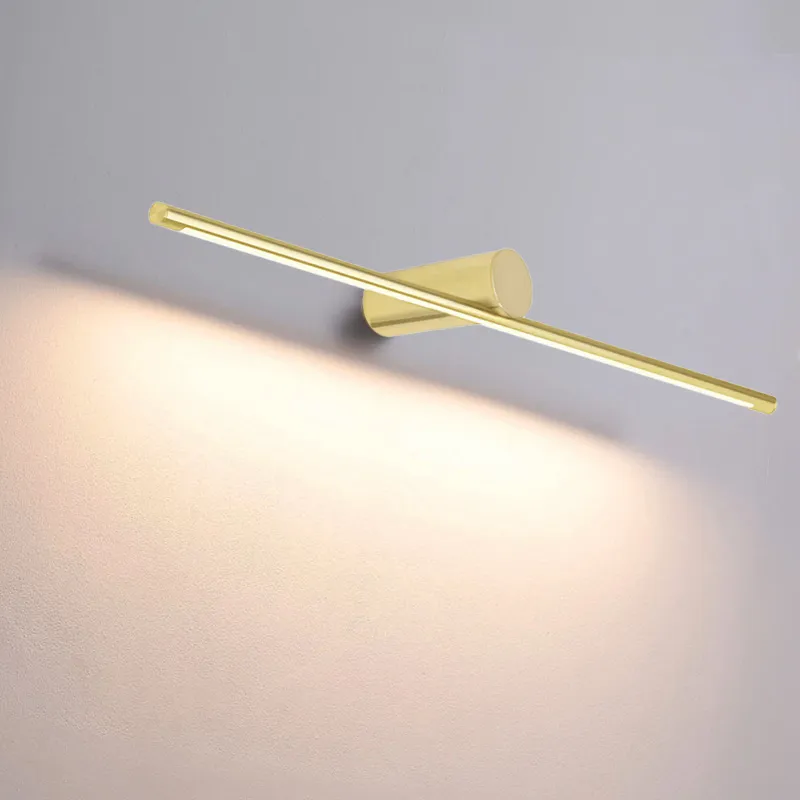 Aplică de baie LED pentru oglindă culoare aurie lungime 40 cm model APP1344-W Gold [2]