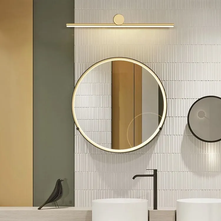Aplică de baie LED pentru oglindă culoare aurie lungime 80 cm model APP1346-W Gold [5]