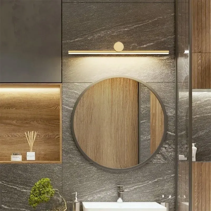 Aplică de baie LED pentru oglindă culoare aurie lungime 80 cm model APP1346-W Gold [4]