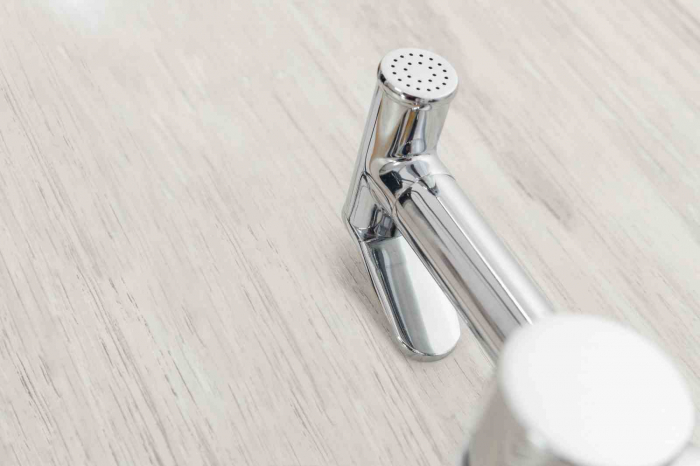 Baterie bideu culoare crom înălțime 11 cm material alamă model Loop Chrome [6]