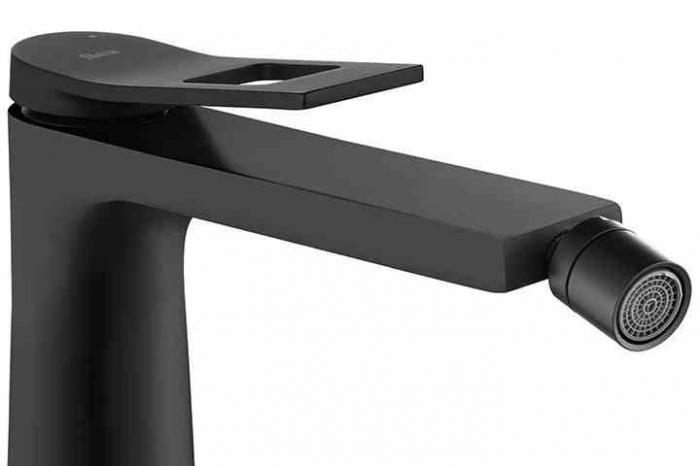 Baterie bideu culoare negru mat înălțime 14 cm material alamă model Soul Black [2]