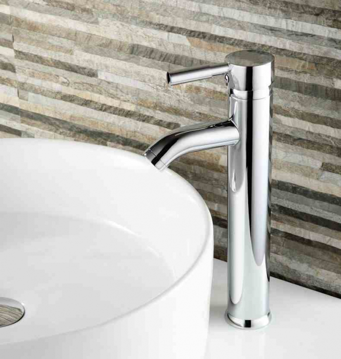Baterie chiuvetă culoare crom înălțime 30.5 cm material alamă model Graf Chrome High [2]