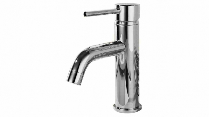 Baterie chiuvetă culoare crom înălțime 16.5 cm material alamă model Lungo Chrome Low [2]