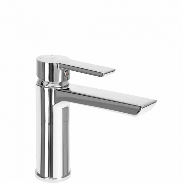 Baterie lavoar culoare crom înălțime 16 cm material alamă model Argus Chrome Low [1]