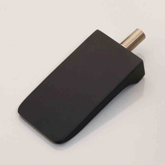 Baterie chiuvetă culoare neagră înălțime 10 cm material alamă model Mason Black [6]