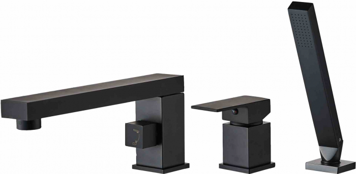 Baterie cadă culoare neagră înălțime 21.5 cm material alamă model Glen Black [2]