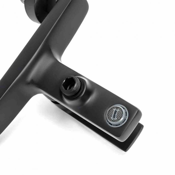 Baterie cadă culoare neagră înălțime 10 cm material alamă model Luppo Black [6]