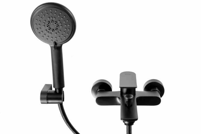 Baterie cadă culoare neagră înălțime 10 cm material alamă model Mayson Black [3]