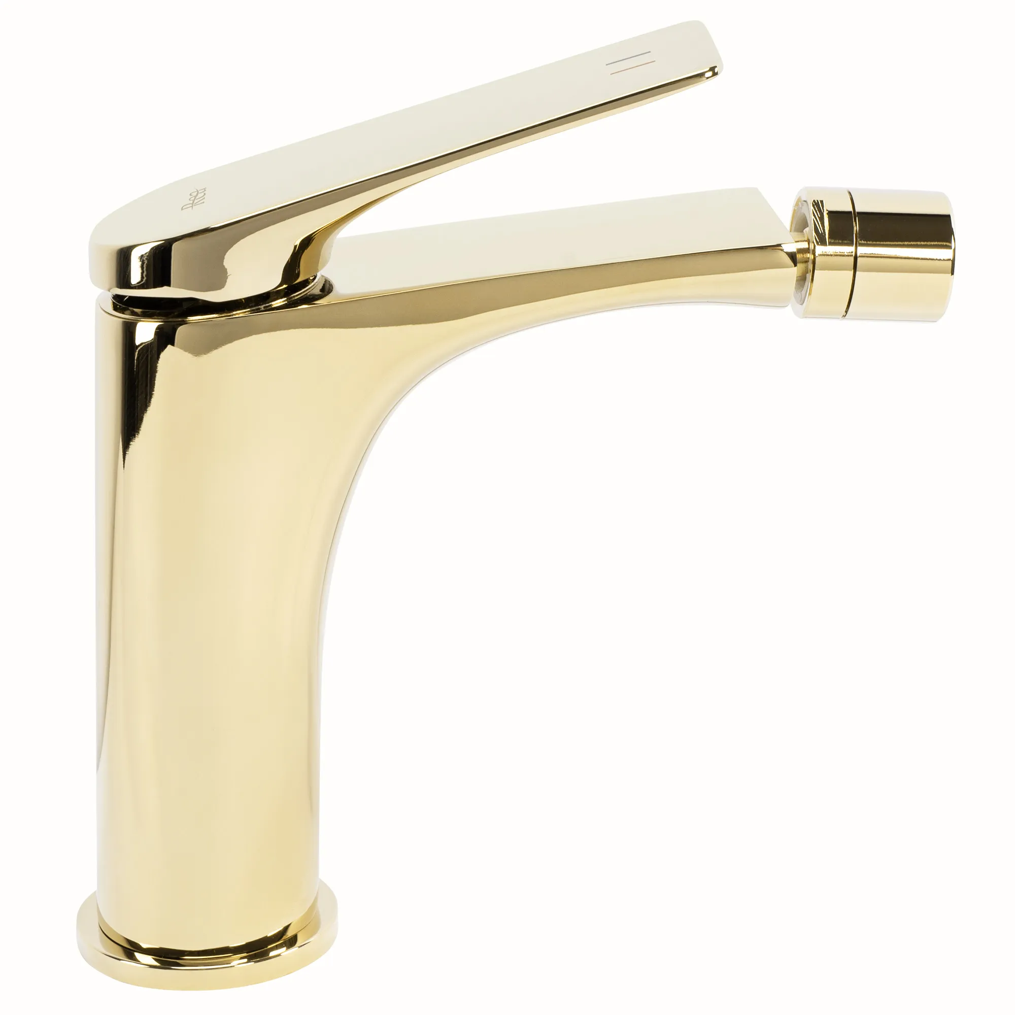 Baterie bideu culoare auriu înălțime 16 cm material alamă model Avalon Gold [2]