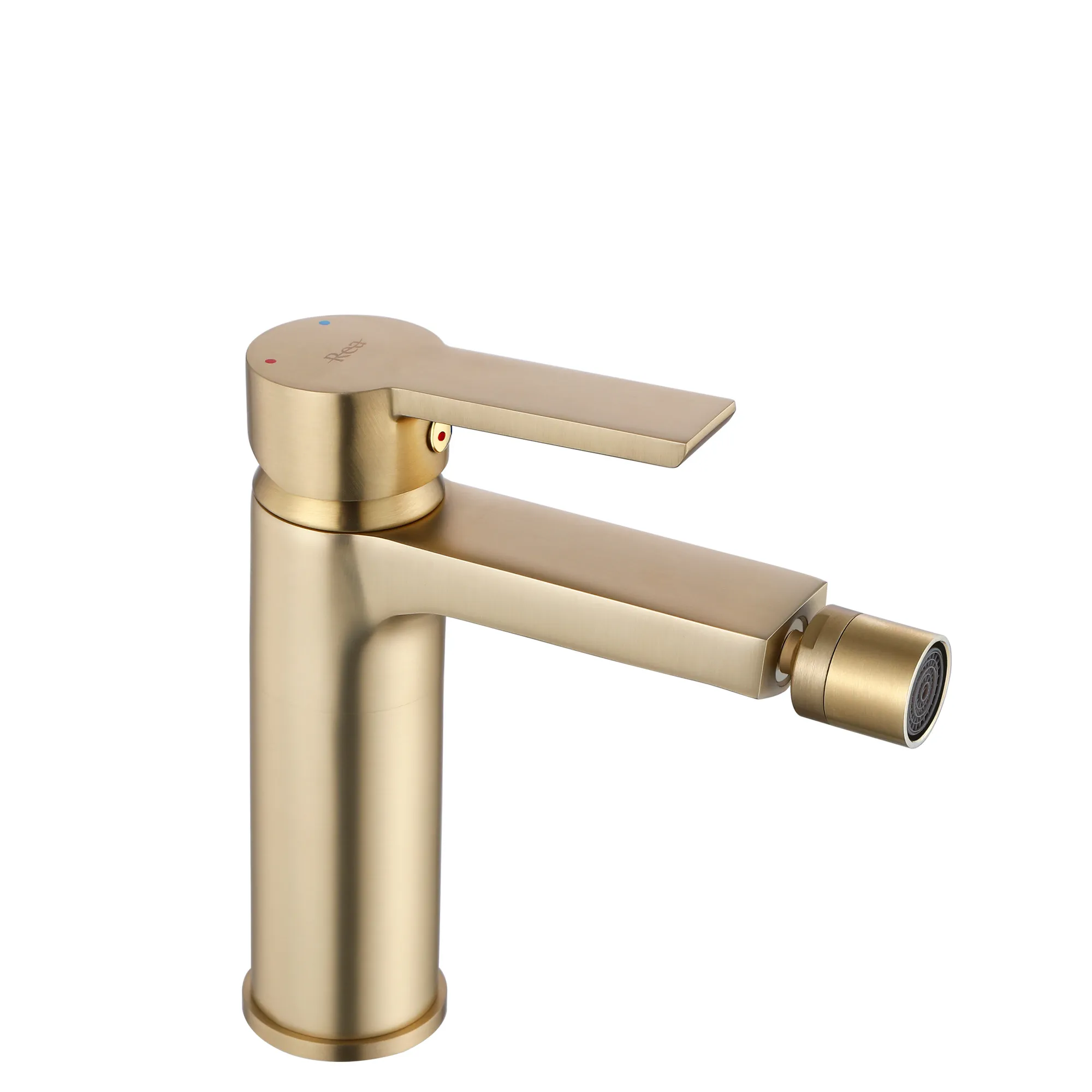 Baterie bideu culoare auriu periat înălțime 16 cm material alamă model Argus Brushed Gold [4]