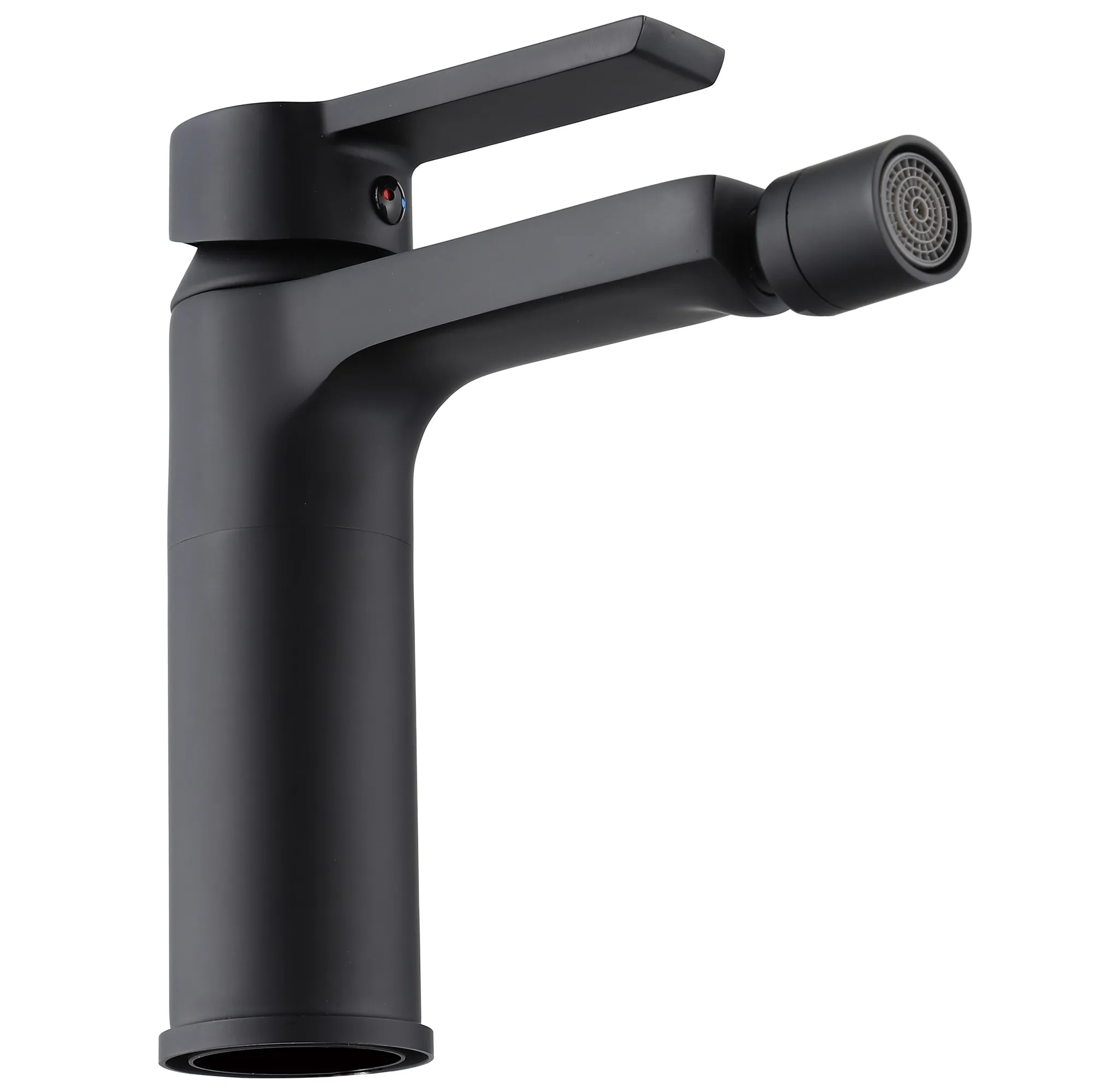 Baterie bideu culoare negru mat înălțime 16 cm material alamă model Argus Black Mat [2]