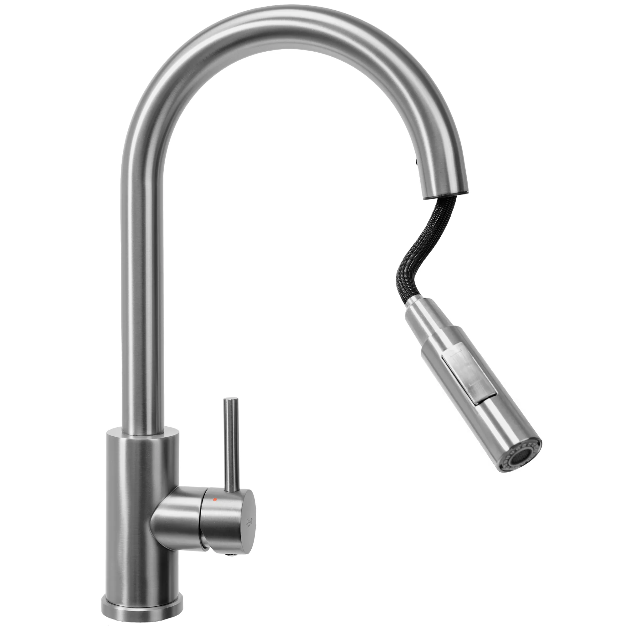 Baterie bucătărie culoare crom periat înălțime 39 cm material alamă model Fresh Brushed Chrome [4]