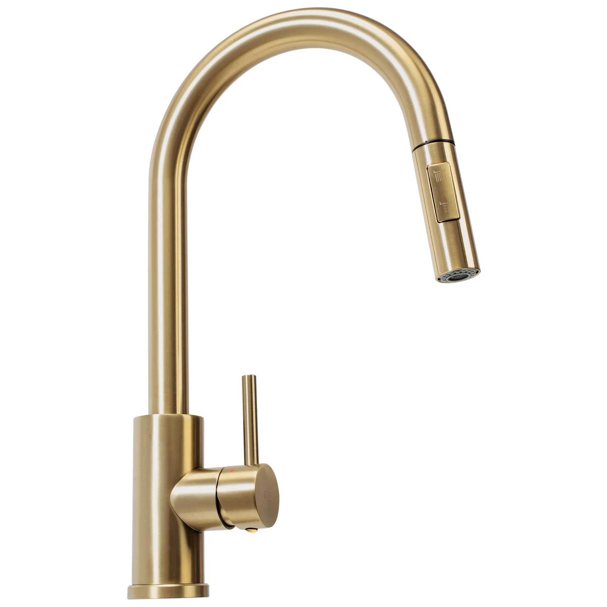 Baterie bucătărie culoare auriu periat înălțime 39 cm material alamă model Fresh Gold Brushed [4]