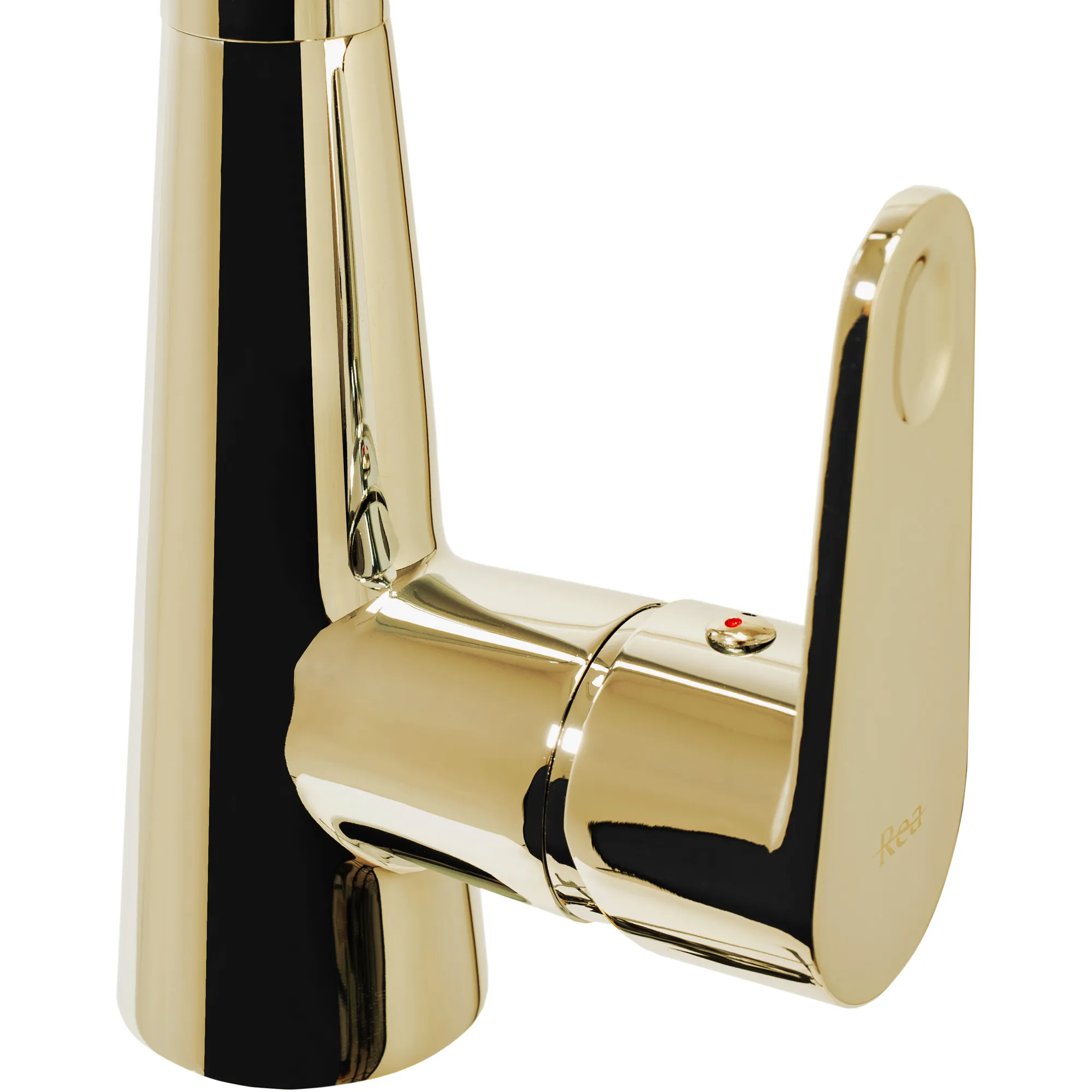 Baterie bucătărie culoare auriu înălțime 43 cm material alamă model Mild Gold [5]