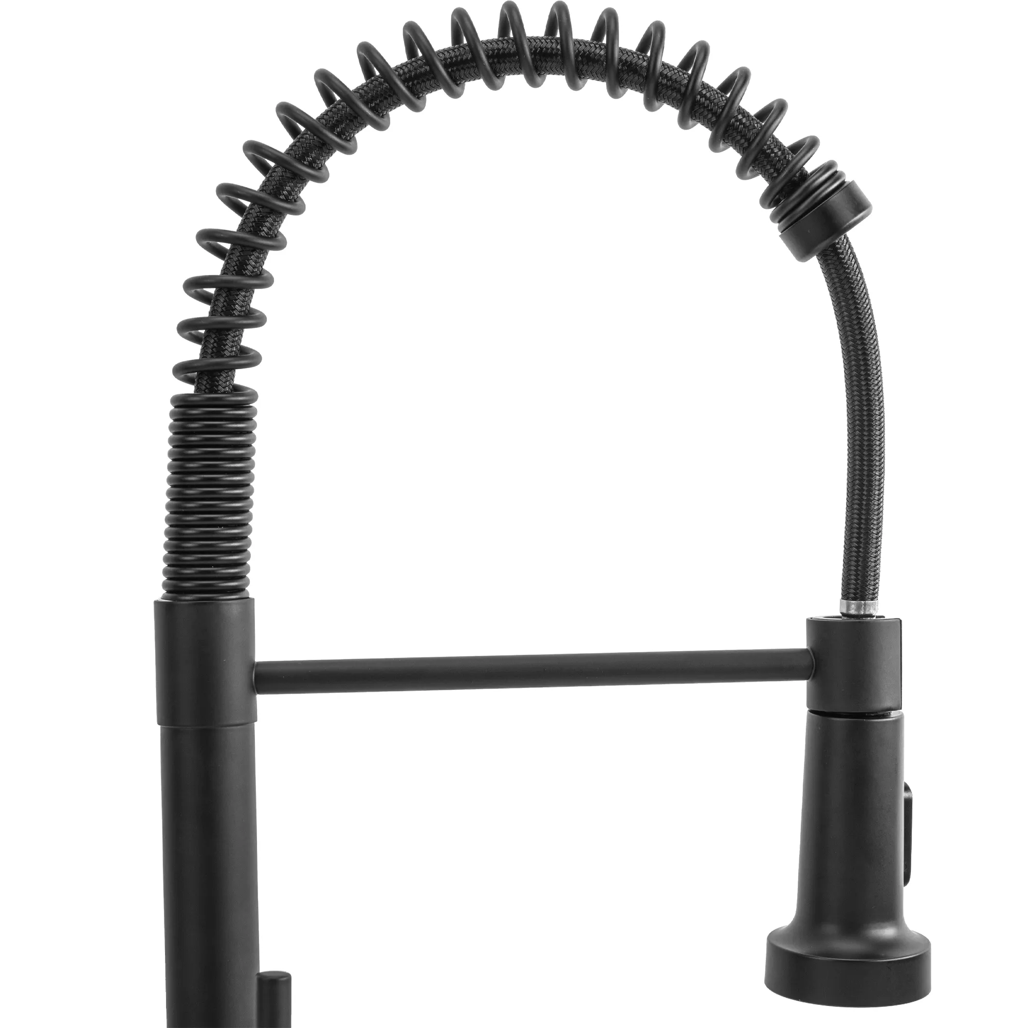Baterie bucătărie culoare neagră înălțime 42 cm material alamă model Colin Black [7]