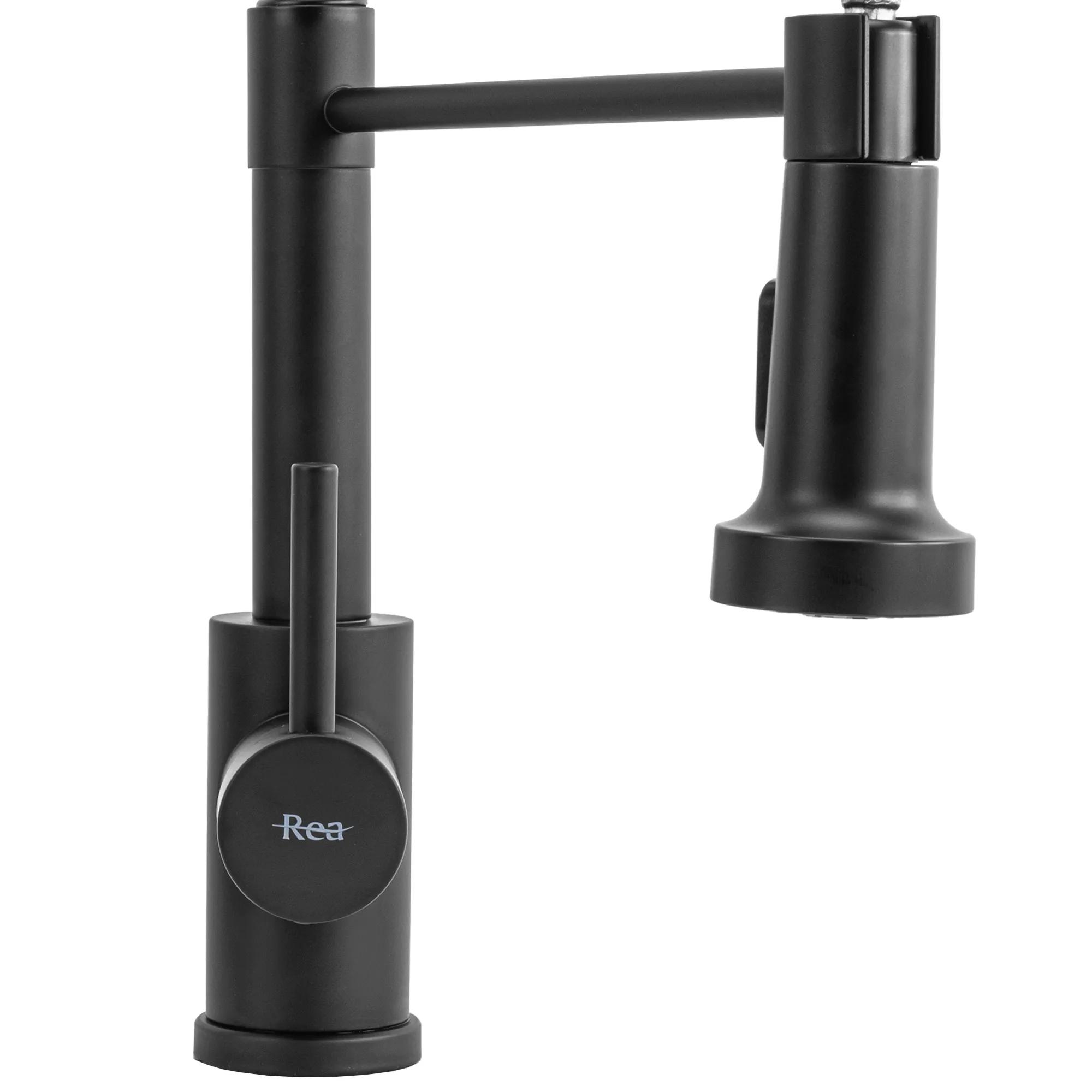 Baterie bucătărie culoare neagră înălțime 42 cm material alamă model Colin Black [14]