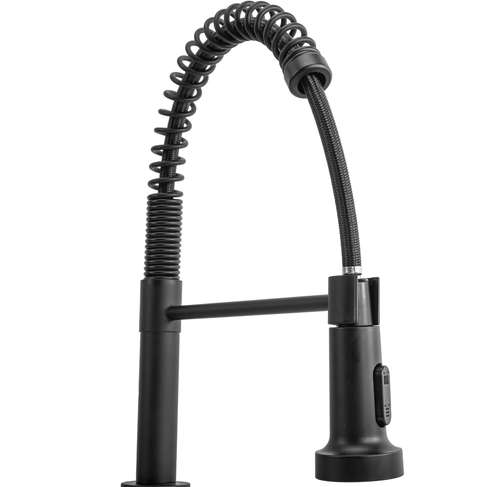 Baterie bucătărie culoare neagră înălțime 42 cm material alamă model Colin Black [4]