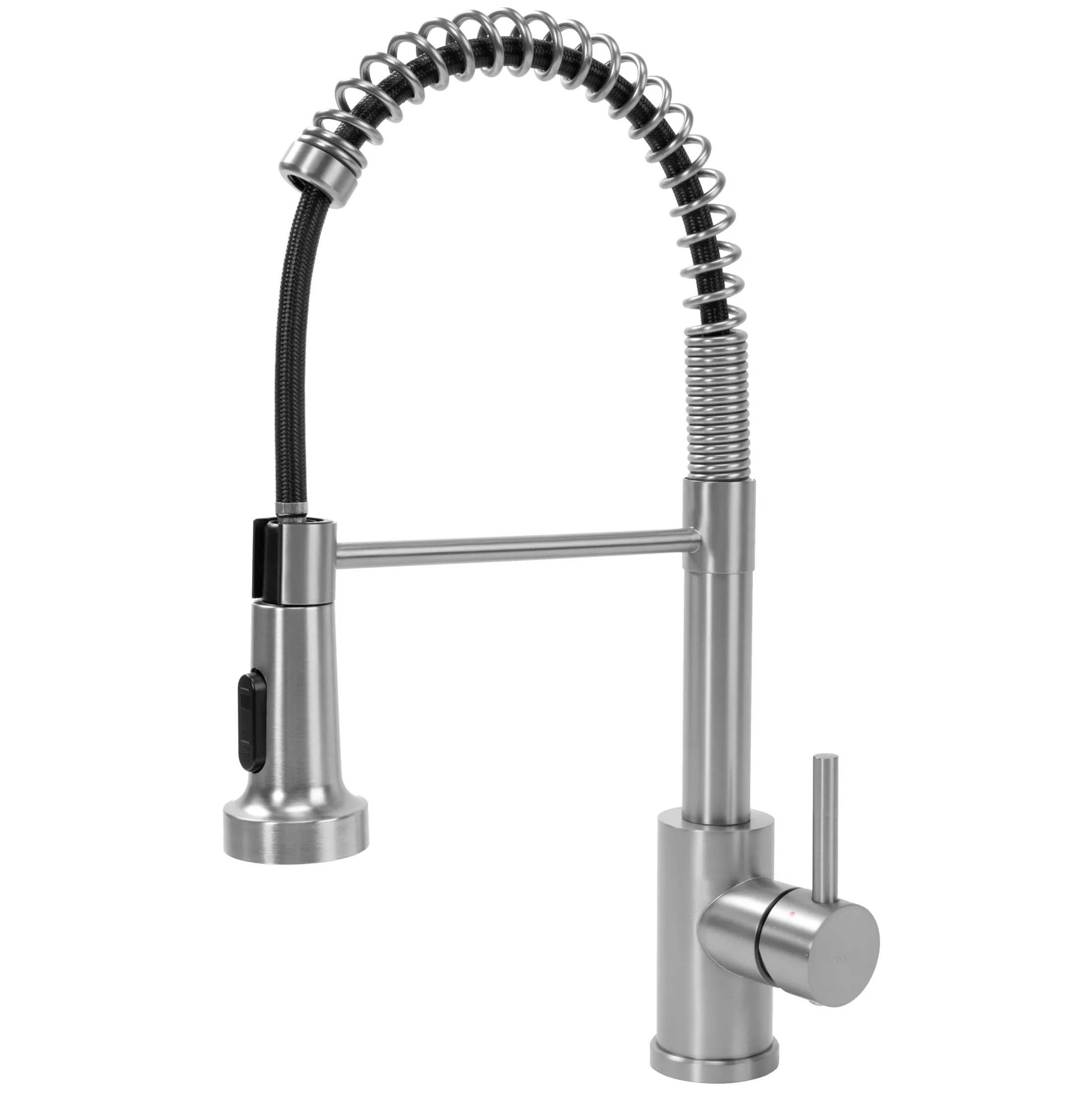 Baterie bucătărie culoare crom periat înălțime 42 cm material alamă model Colin Brushed Chrome [3]