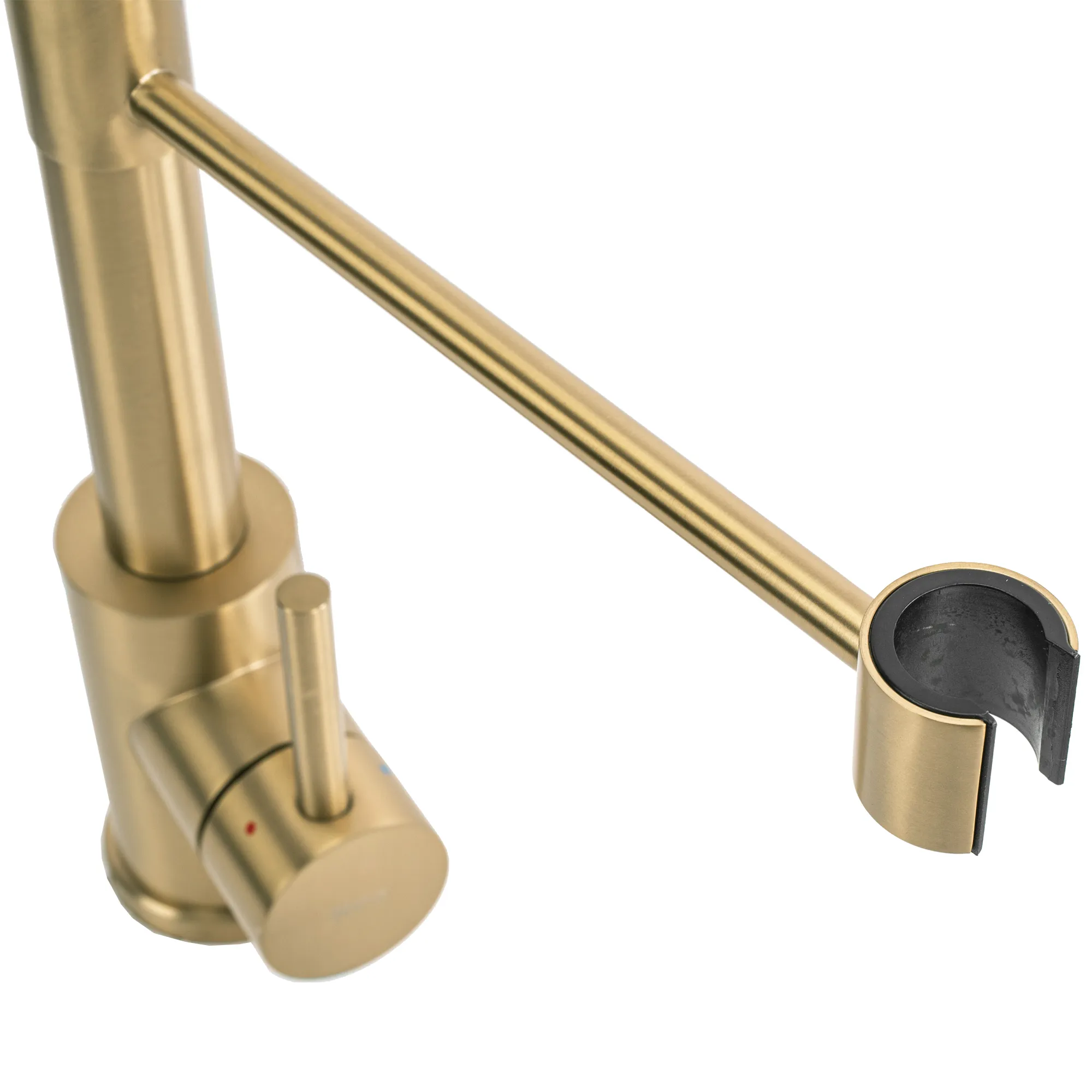 Baterie bucătărie culoare auriu periat înălțime 42 cm material alamă model Colin Brushed Gold [12]