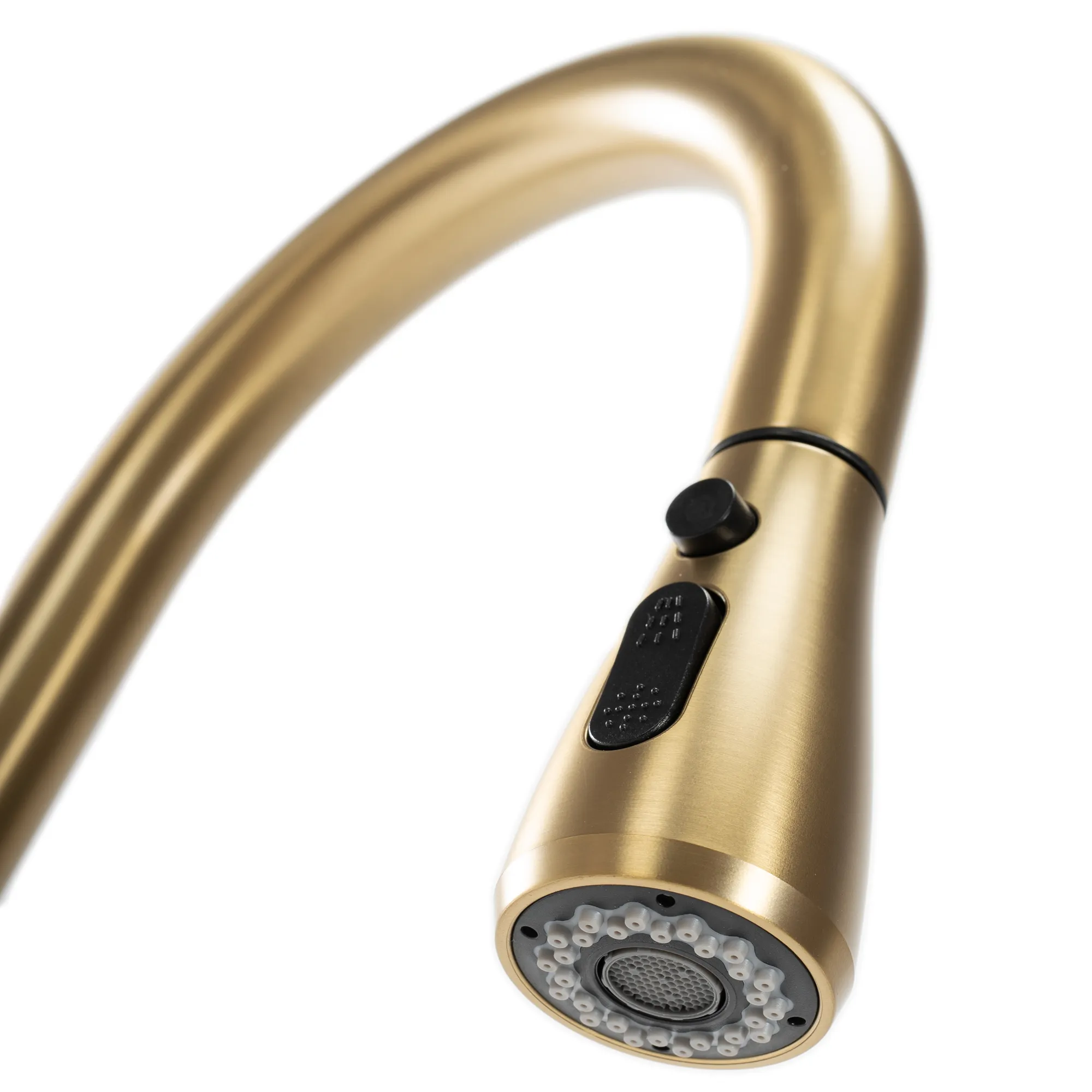 Baterie bucătărie culoare auriu periat înălțime 43 cm material alamă model Mild Gold Brushed [7]